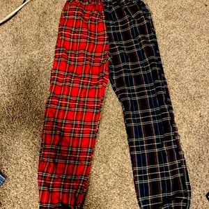 Shein plaid pants!